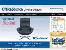 Tablet Screenshot of officesourceofficefurniture.com